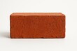 © ProAssets - Single Red Brick Block on a White Surface Brick