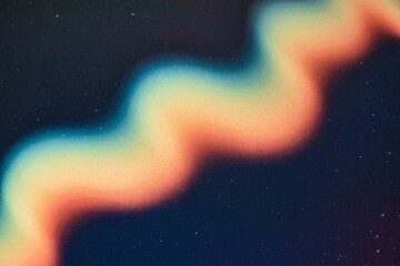 abstract starry night sky with blue and colorful galaxy lights