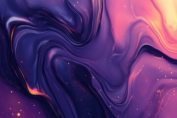 Wall Mural - abstract swirls of vibrant colors create flowing mesmerizing visual effects