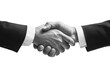 © Gauss - Business handshake illustration on transparent background