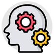 © Vectorslab - Brain development icon in trendy design
