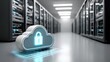 © Narongdet - Cloud security measures in data centers technology infographic secure environment digital viewpoint protecting information