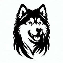  Siberian Husky Dg Silhouette