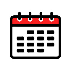 Poster - Calendar Icon Representing Schedule and Important Dates