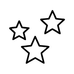 Wall Mural - download outline star vector icon design, star shape illustration, star graphic template, art design