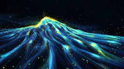 Wall Mural - cosmic interstellar dust