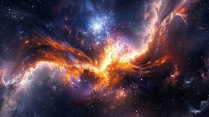 Wall Mural - experience the awe-inspiring sights of celestial bodies and cosmic phenomena.