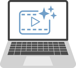 ai generate button set. create media file image, video, audio, text with artificial intelligence des