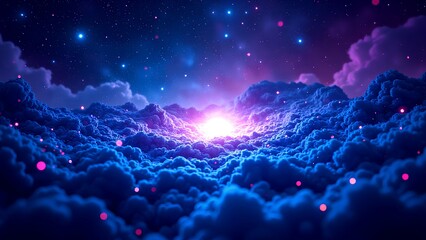 Wall Mural - space of space