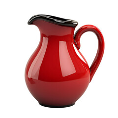 Wall Mural - jug cartoon isolated on white background full depth of field