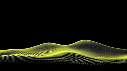 Abstract wavy line pattern
