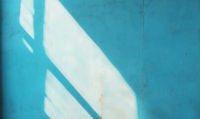 Poster - Minimalist Digital Aesthetic Ethereal Blue Tech Texture with Soft Light Projection - Contemporary Workspace Inspiration and Creative Digital Ambience