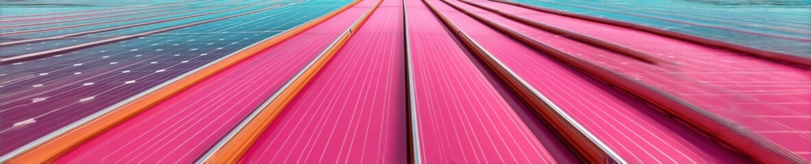 Leinwandbilder - Vibrant Digital Velocity High-Performance Color Gradient Design Showcasing Dynamic Motion, Tech Innovation, and Next-Gen Visual Acceleration