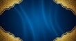 © Hoang - Midnight Sapphire & Gold AI Generated