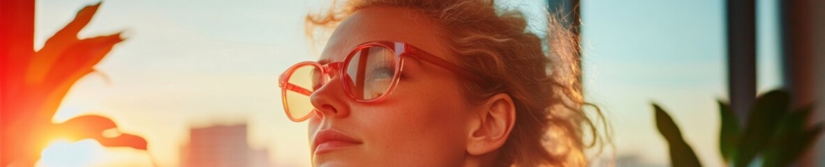 Leinwandbilder - Golden Hour Workflow Optimization Millennial Professionals Dynamic Remote Productivity Strategy with Ergonomic Design and Digital Collaboration Insight