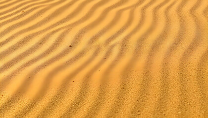  Golden Sand Waves Texture Close-Up