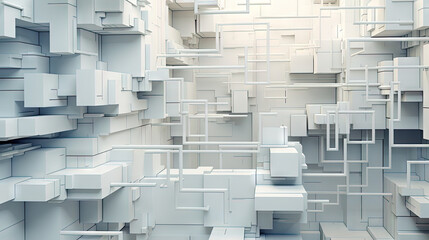 Wall Mural - background with metallic panels texture, wires and circuit. spaceship hull wall technology backgroun