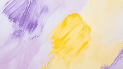 Poster - Pastel paint strokes on white canvas creates vibrant abstract background for artistic project or creative design