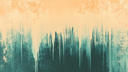 Leinwandbilder - Minimalist pencil strokes gradient with organic textures on a cream background for artistic and design projects