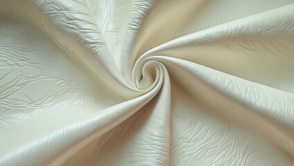 Aufkleber - Detailed macro of glossy leatherette texture, artificial skin with embossed patterns.