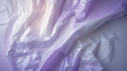 Poster - Background gradient in purple and white with texture effects including sparkles and creases