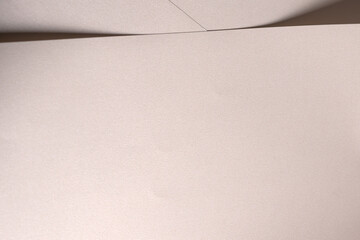 Aufkleber - Paper background with soft satin texture. Layered champagne beige surface with pale gold shimmer, creamy hue, refined composition, elegant material, subtle abstract structure..