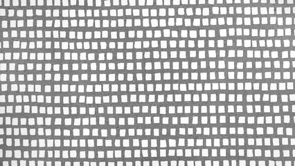 Aufkleber - A gray and white tile pattern texture background. The tiles are square and are arranged in a grid. The pattern is very simple and repetitive