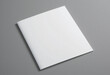 © Ali - Blank Paper Sheet Isolated On grey Background.