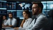 © Chantana - Modern digital analysis for strategic decision-making in corporate control room environments