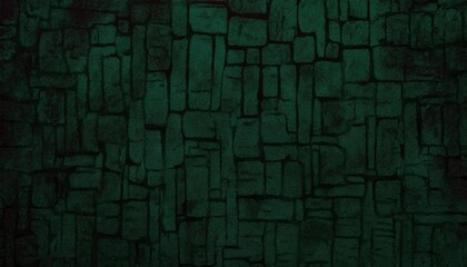 Aufkleber - ancient green stone wall texture for medieval game background, fantasy dungeon design, or 3d modeling reference


