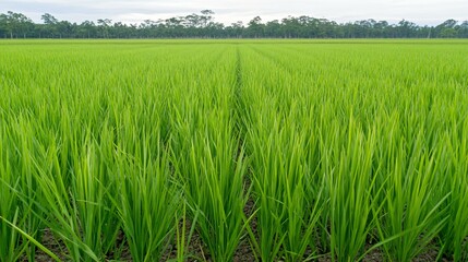 agriculture field at farm dawn with sun rise light, finely textured rye stalks with clear grains, br
