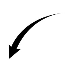 Wall Mural - vector arrow icon