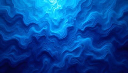 Wall Mural - mesmerizing abstract background in shades of blue for creative projects