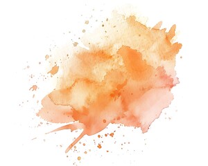 Wall Mural - soft, pastel-toned watercolor splashes creating a gentle, airy texture, perfect for artistic and cre