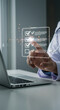 © StockWorld - Doctor's Digital Checklist: Streamlining Healthcare with Tech, Efficiency & Accuracy in Medical Records Management for Improved Patient Care