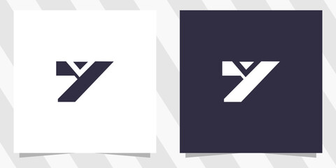 letter y logo design vector