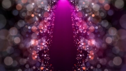 Wall Mural - glitter multicolor particles abstract background flickering particles with bokeh effect. lens light 