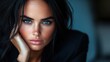 © irawan710 - Close-up portrait of a woman with striking features