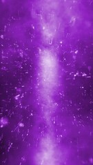 Wall Mural - loop violet vertical digital technology lines and dots copy space background.