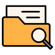 © Fahrul - Search Folder Filled Icon