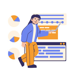 Illustration of Web Program Development 