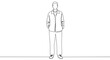 © Alex - Outline of a person standing, casual pose, against a minimal background.