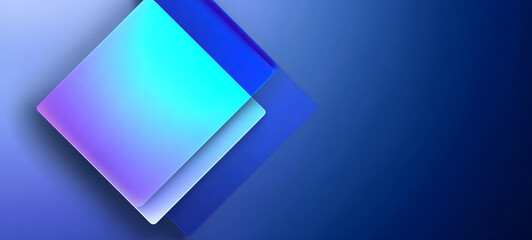 Wall Mural - abstract blue gradient. blue background. technology background. a vibrant blue paper gift wrap with 