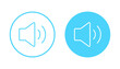 © avaicon - Speaker icon vector. volume sign and symbol. loudspeaker icon. sound symbol