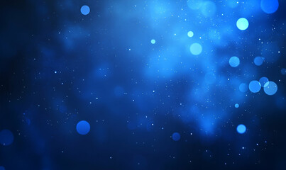 Abstract blue bokeh background calm design image