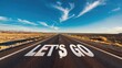 © Luisa - An open road in the American Southwest, ready to take you on an adventurous journey. Embrace the freedom of the road.