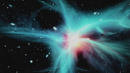 Wall Mural - explore the vibrant colors and cosmic wonders of deep space phenomena