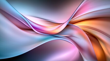 Wall Mural - abstract flowing colors background design