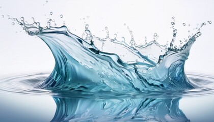 creative abstract water , water splashing background, water splash in motion showing beautiful movem