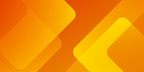 Wall Mural - minimal orange geometric background. dynamic shapes composition. for business corporate, brochure, f